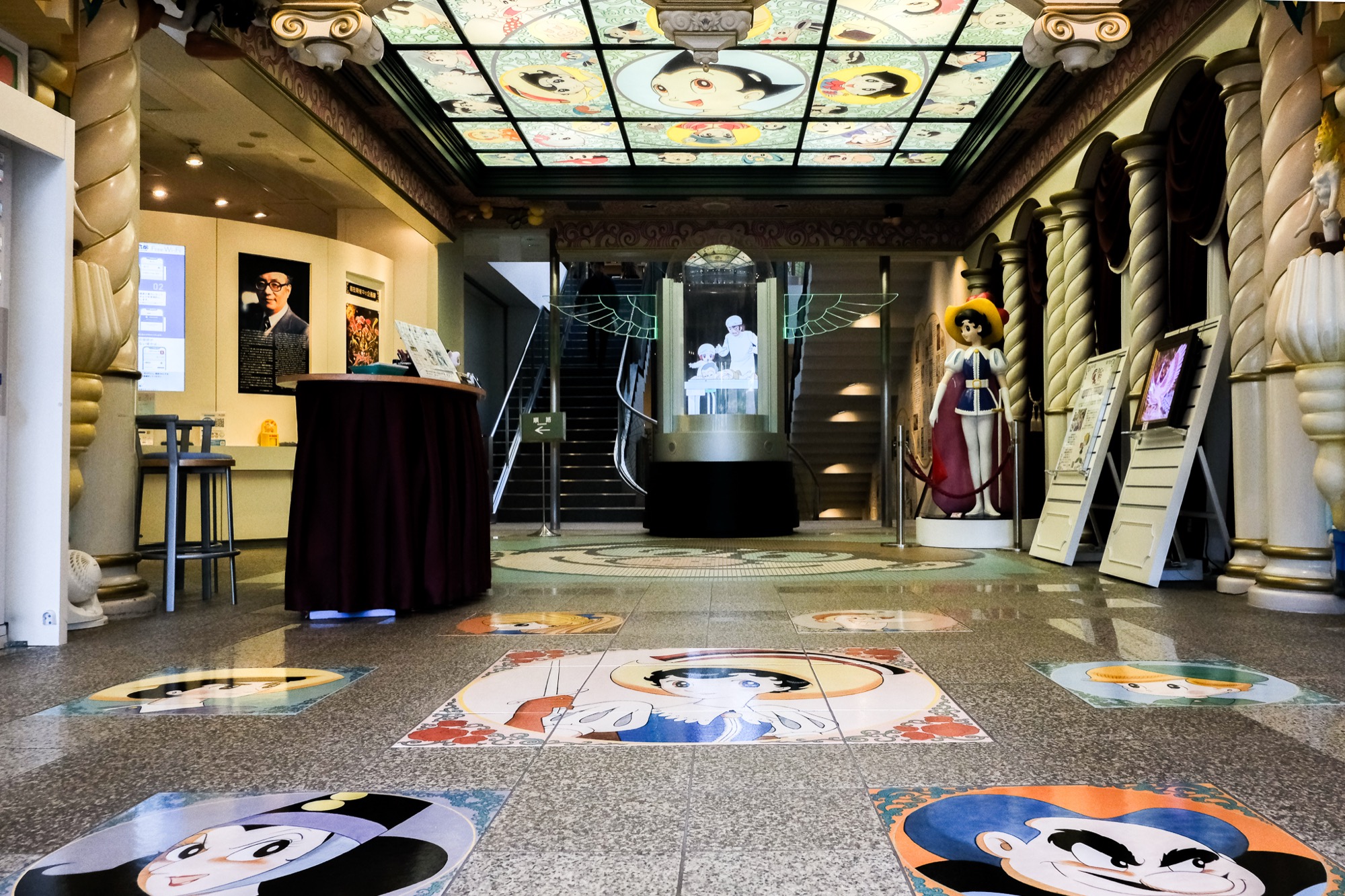 手塚治虫記念館の様子